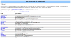 Desktop Screenshot of lists.yoctoproject.org